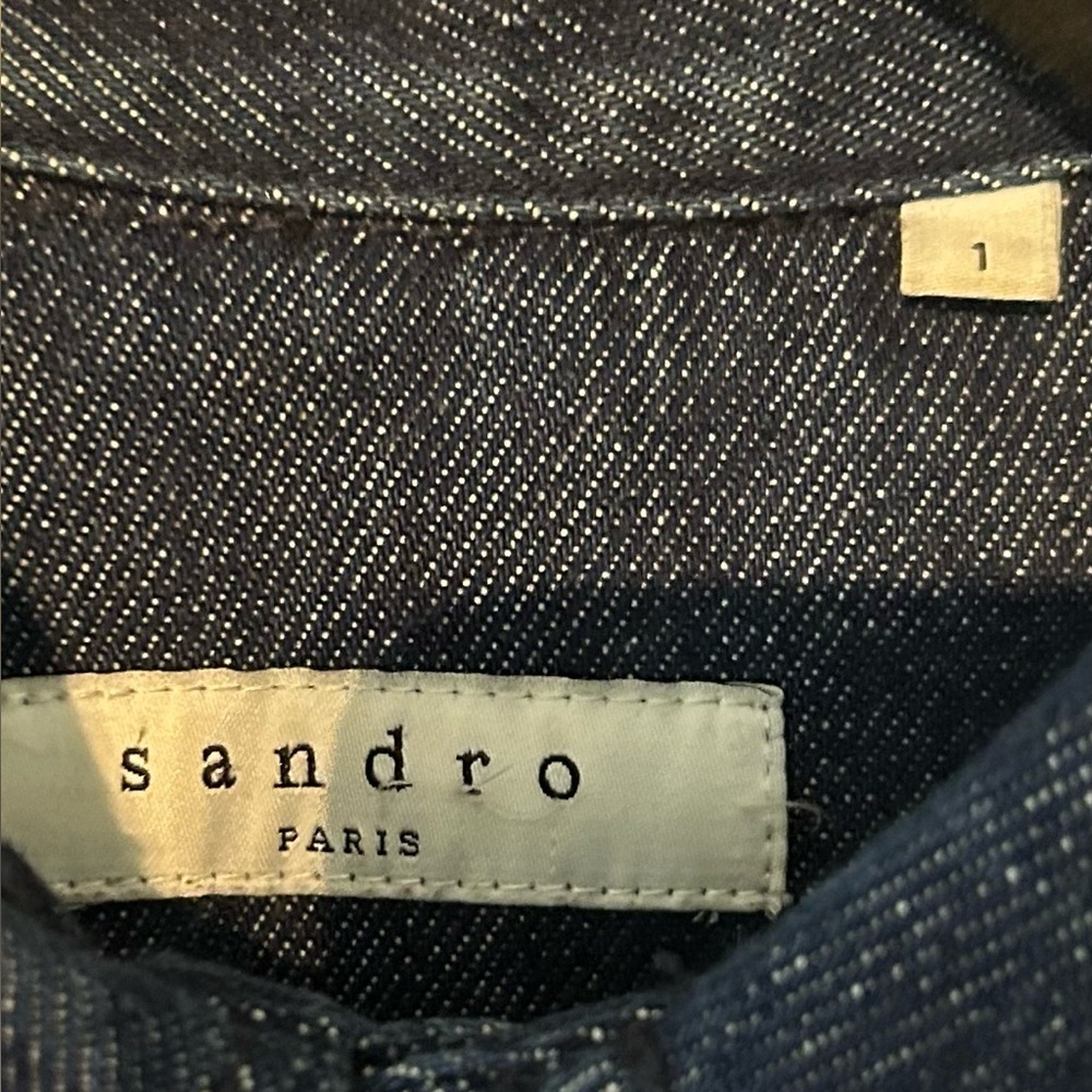 Sandro Paris Denim Jacket - Picture 2 of 8